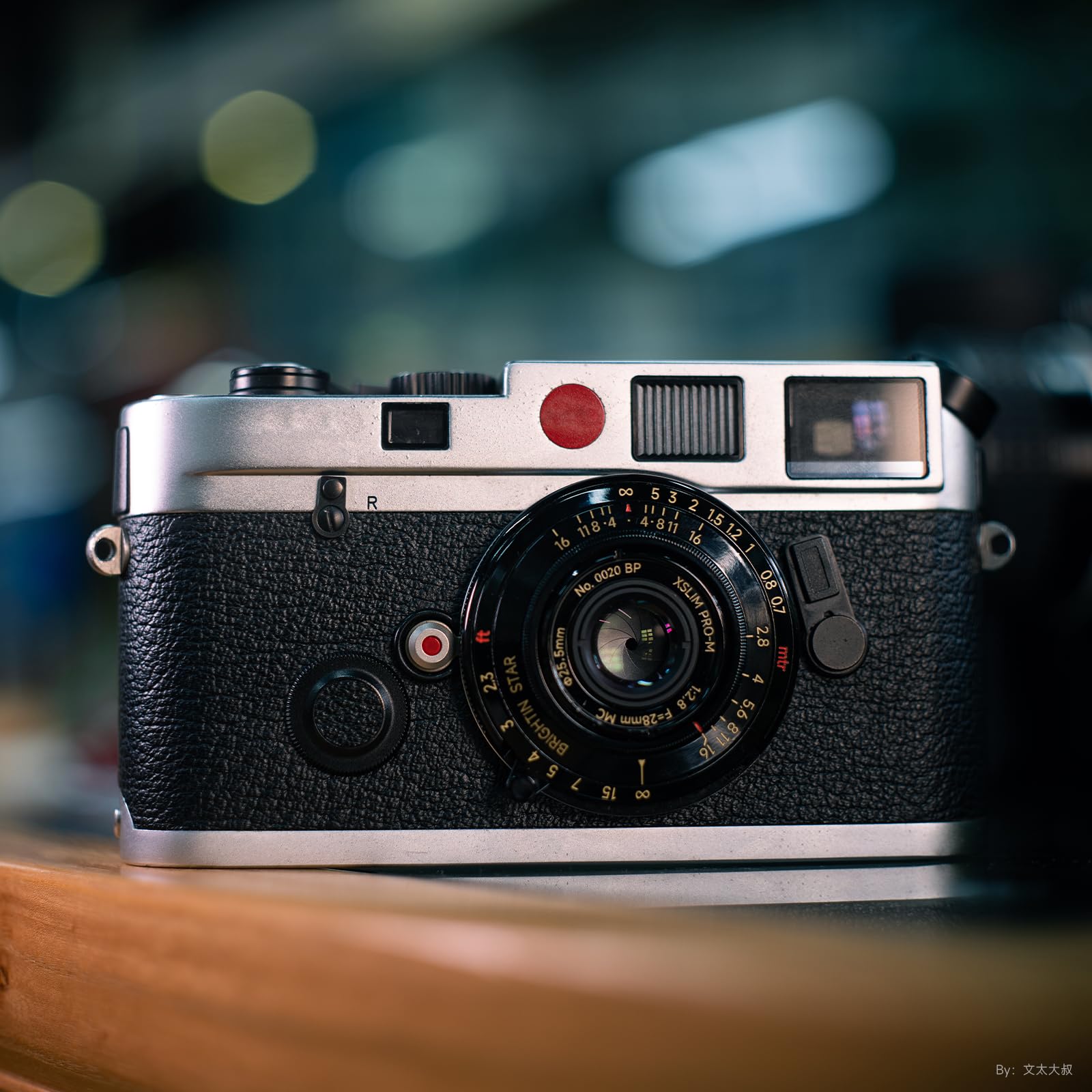 新品同様 Brightin Star 28mm/F2.8 ライカm Brightin Star 28mm F2.8 Full Frame Manual Focus Lens for